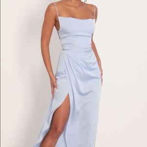 Light blue Lucy in the sky dress